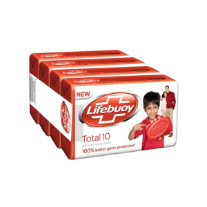 Lifebuoy (Total 10) Soap 110g 4Pcs
